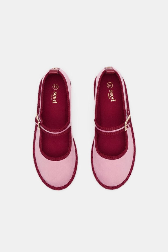 Velvet Mary Jane  Candy Pink Multi  hi-res