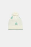 Jacquard Knit Beanie  Seafoam  hi-res
