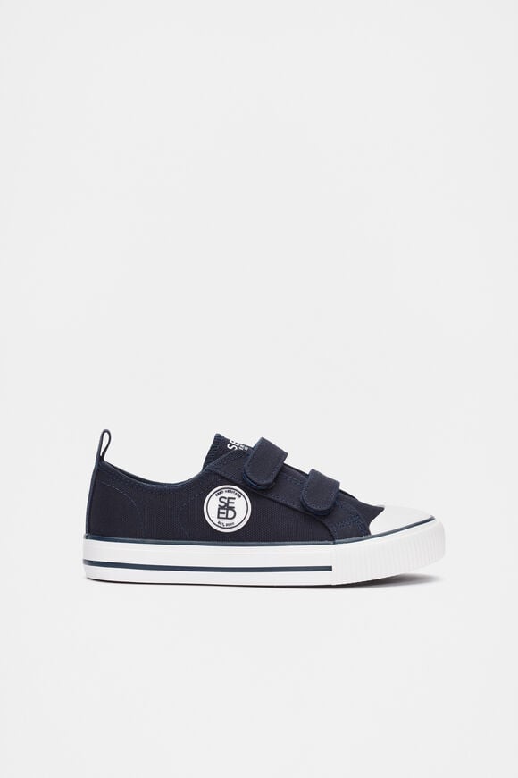 Quad Logo Sneaker  Midnight Blue  hi-res