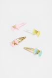 Glitter Heart Bow Snap Pack  Multi  hi-res