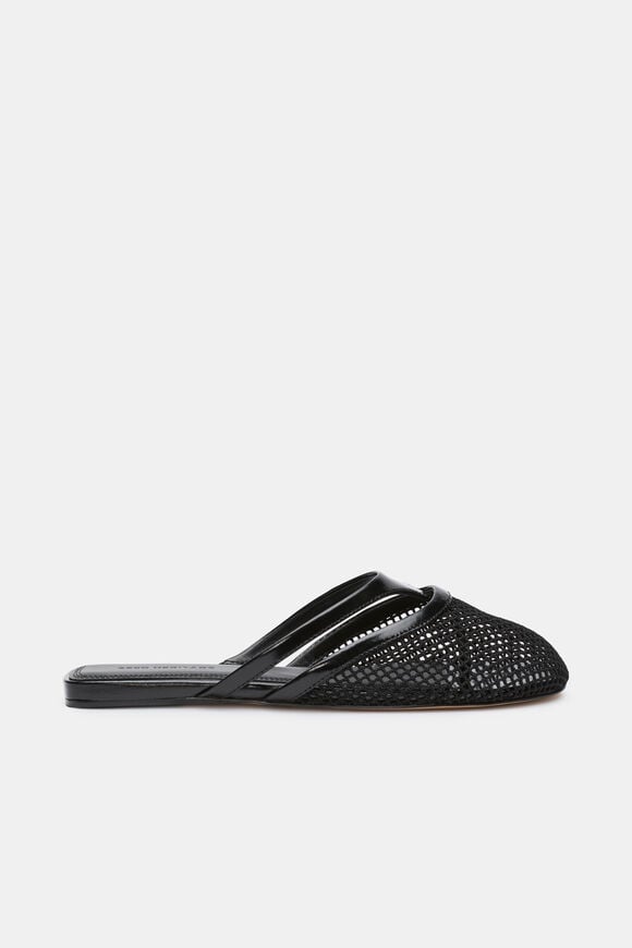 Anya Mesh Mule  Black  hi-res