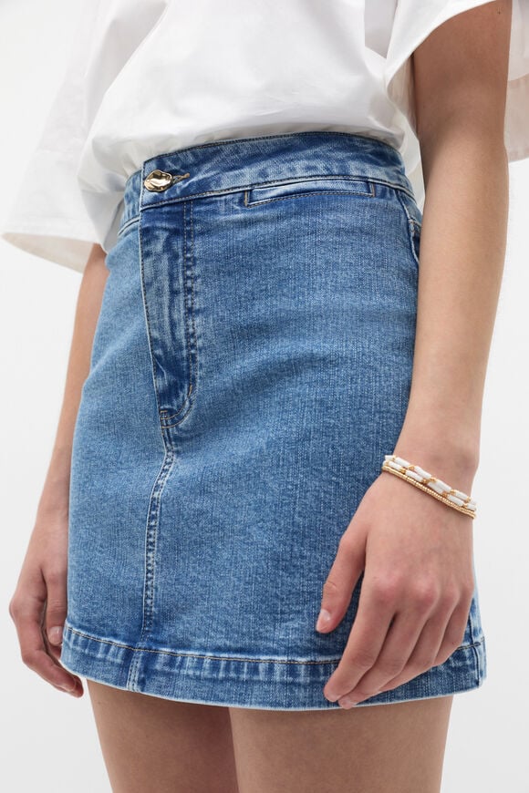 Stretch Bead Bracelet  White  hi-res
