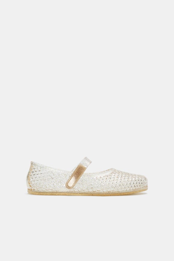 Cage Jelly Ballet  Gold Glitter  hi-res