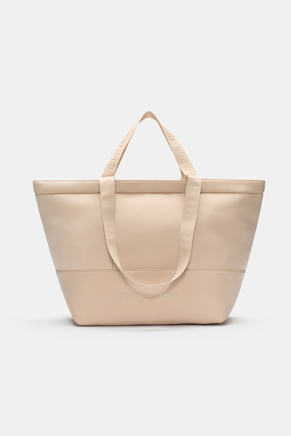 Seed Overnight Tech Tote  Ecru
