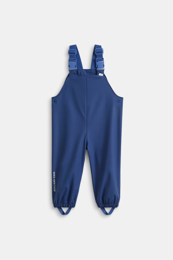 Mini Rain Overall  Blue Multi  hi-res