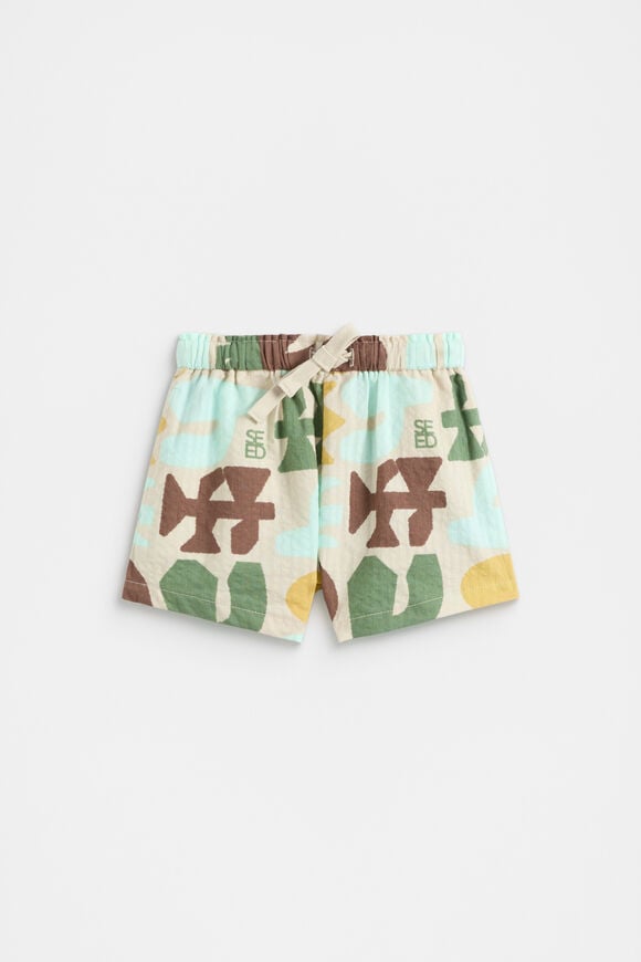 Abstract Print Short  Abstract Print  hi-res