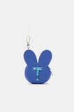 Bunny Silicone Initial Keyring  T  hi-res