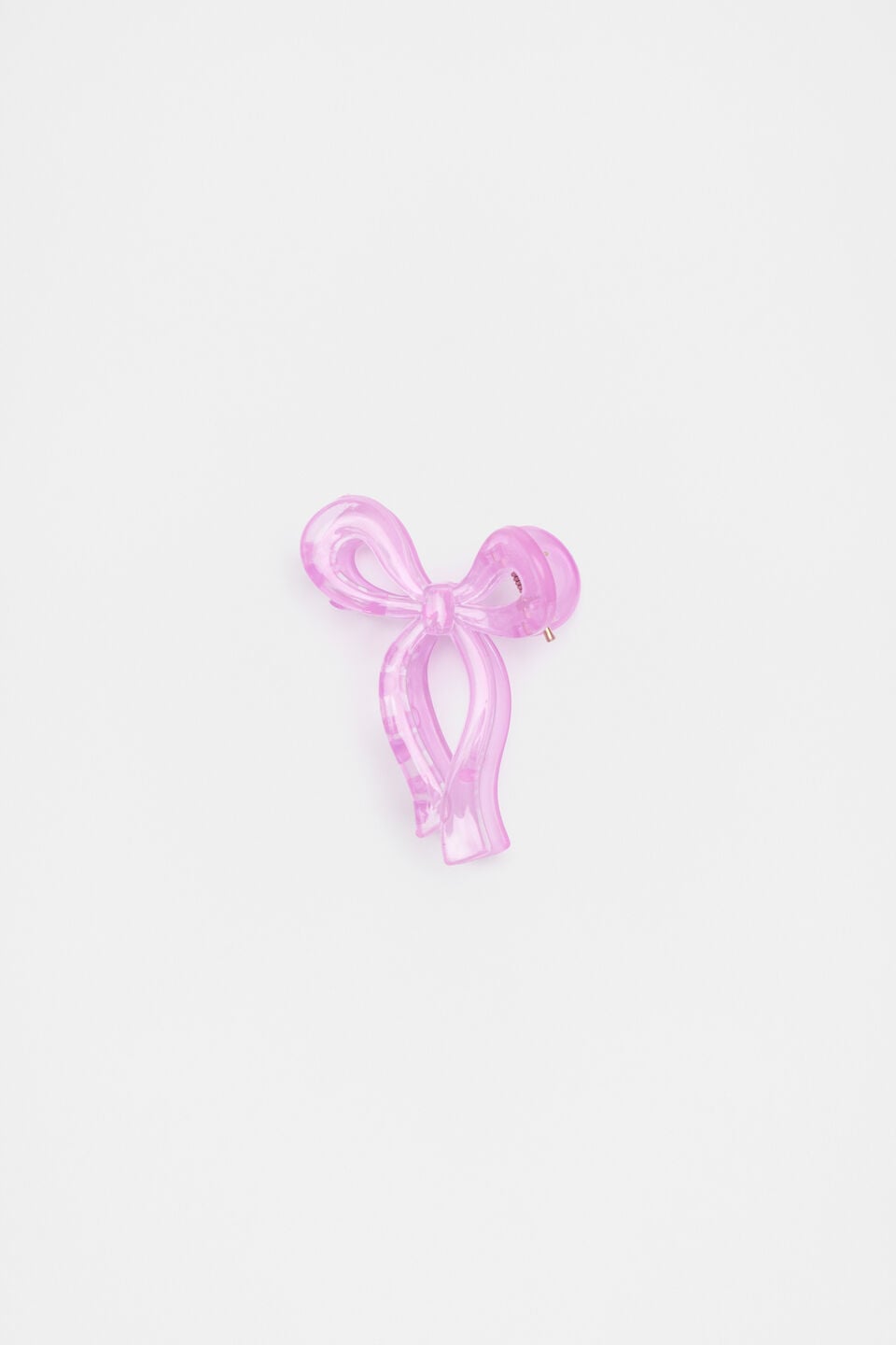 Bow Claw Clip  Wild Berry