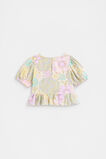 Floral Button Top  Vintage Cream  hi-res