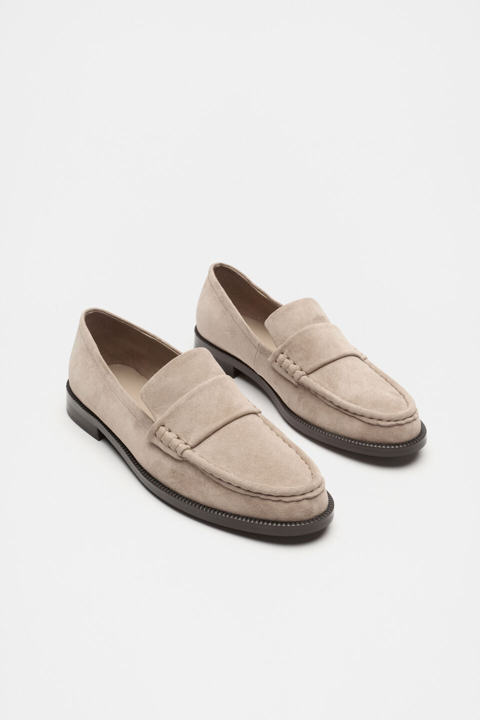 Kyla Loafer  Cookie Suede