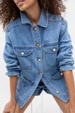 Denim Utility Jacket  Mist Blue Wash  hi-res