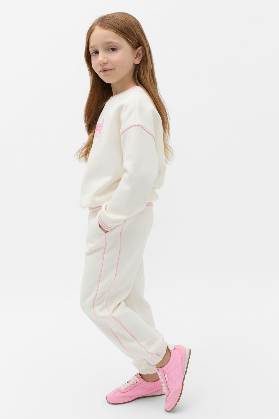 Core Logo Sweat  Classic Cream