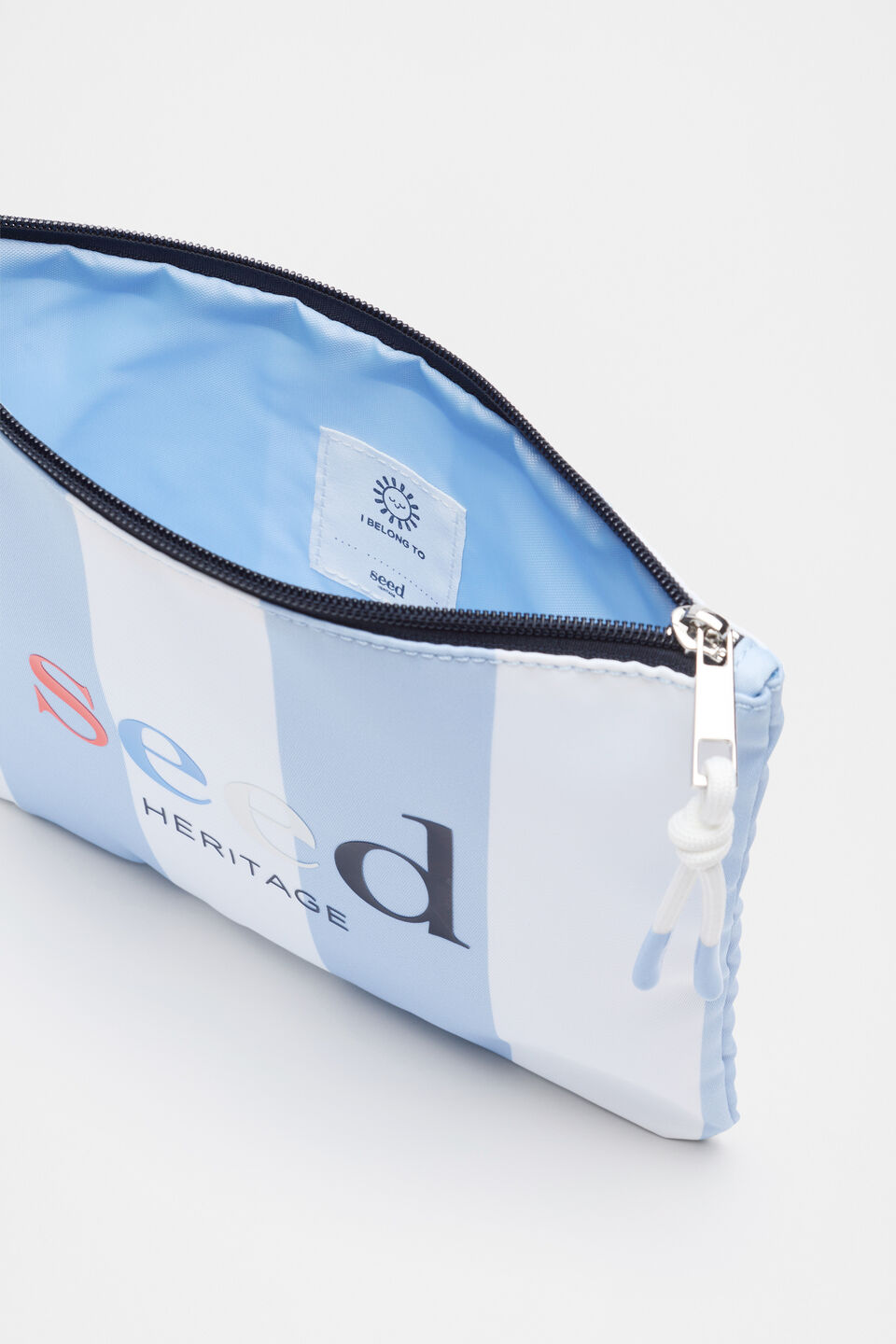Swim Pouch  Luna Blue Stripe