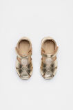 Flower Cage Sandal  Gold  hi-res