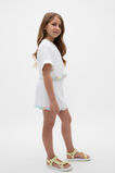 Scallop Spliced Skirt  Canvas  hi-res