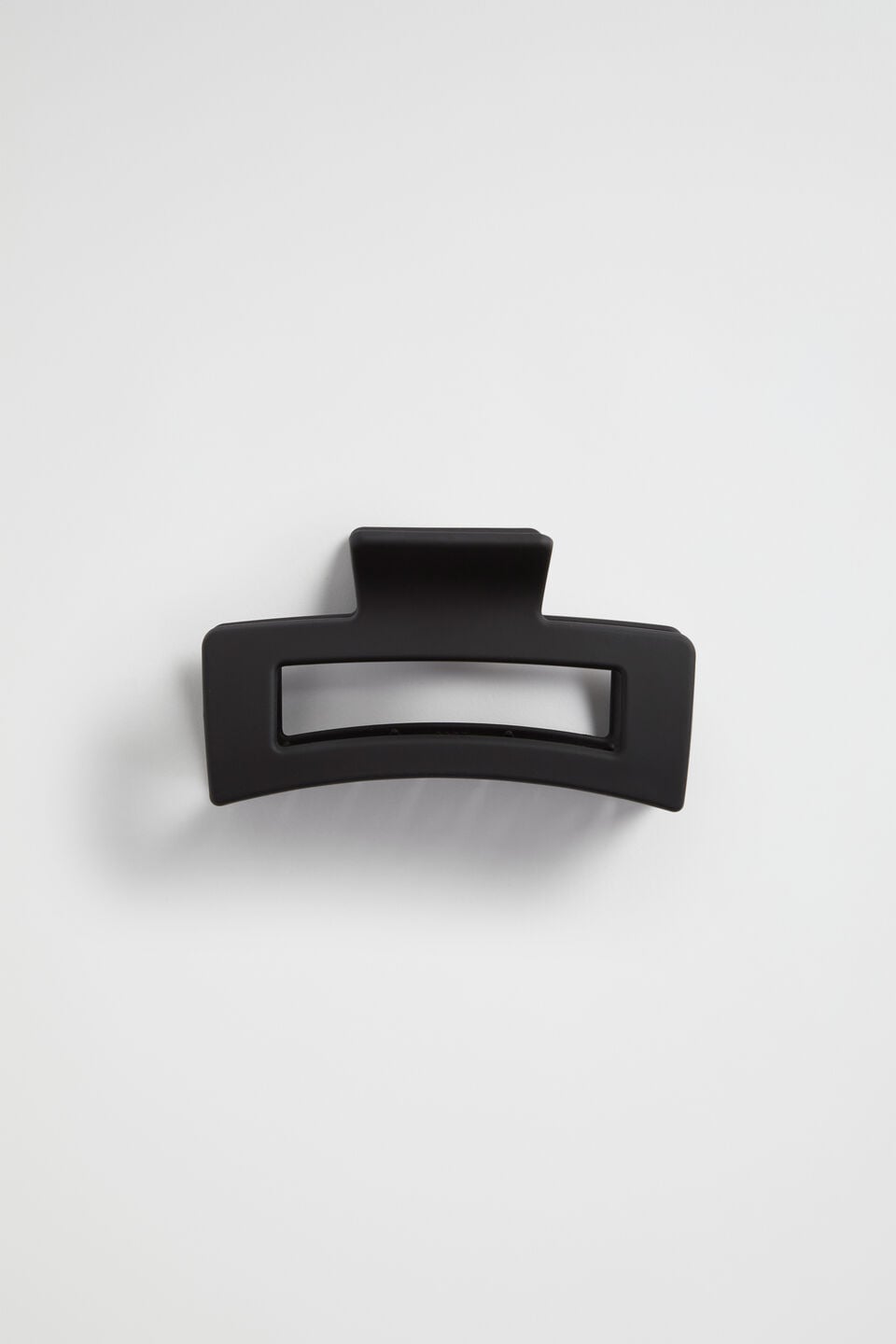 Rectangle Hair Claw  Black