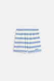 Textured Stripe Short  Electric Blue Stripe  hi-res