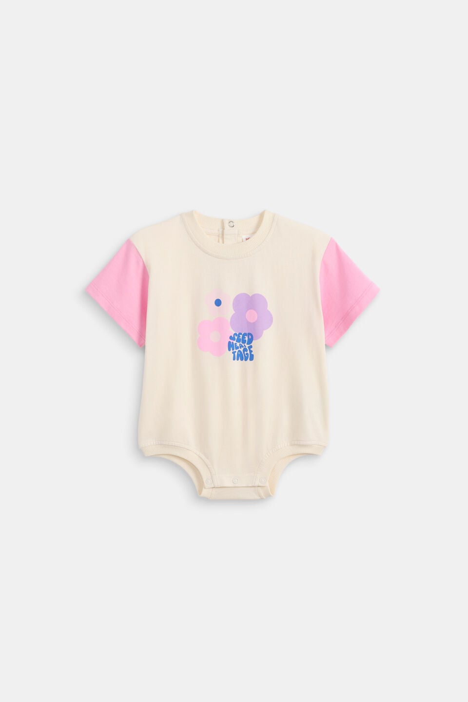 Flower Bodysuit  Buttercream