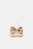 Micro Glitter Bow Bag  Pink Lemonade  hi-res