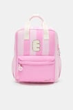 Pink Stripe Initial Backpack  E  hi-res