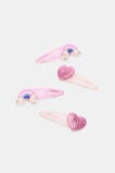Rainbow Hearts Snap Pack  Candy Pink  hi-res
