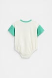Logo Oversized Bodysuit  Classic Cream  hi-res