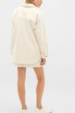 Cord Oversized Shirt  Coconut Cream  hi-res