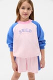 Raglan Logo Sweat  Pink Lemonade  hi-res