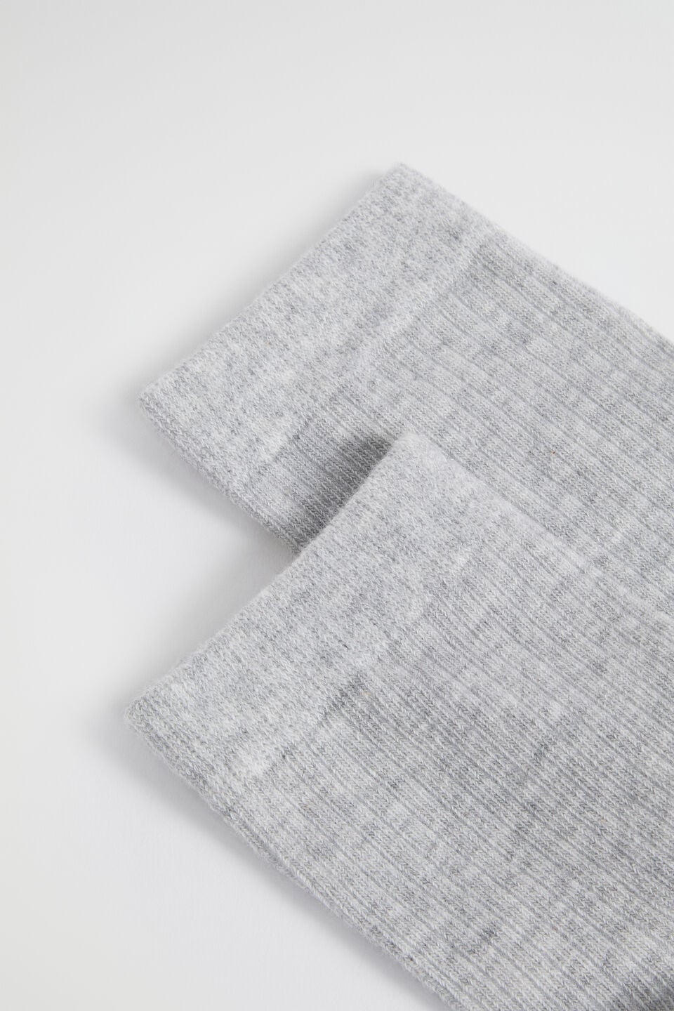 Core Quarter Crew Sock  Light Grey Marle
