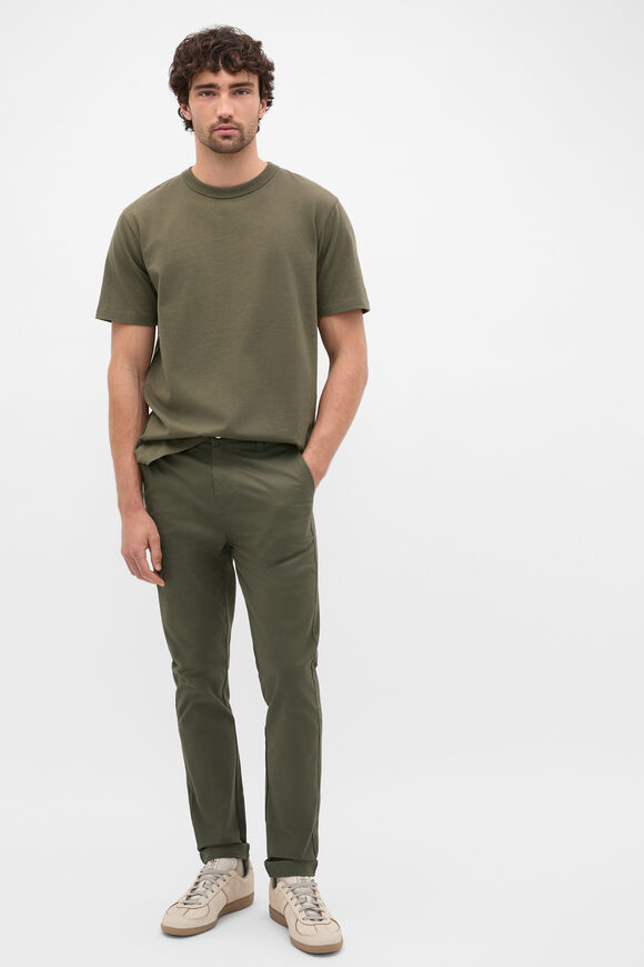 Crew Tee  Burnt Olive  hi-res