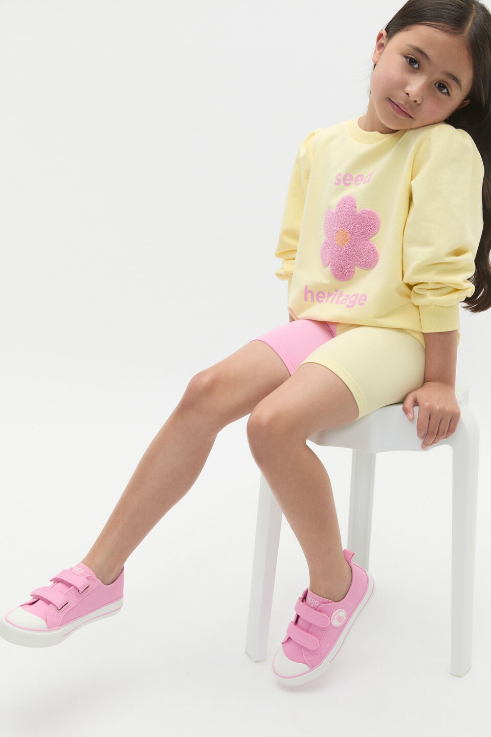 Quad Logo Sneaker  Candy Pink