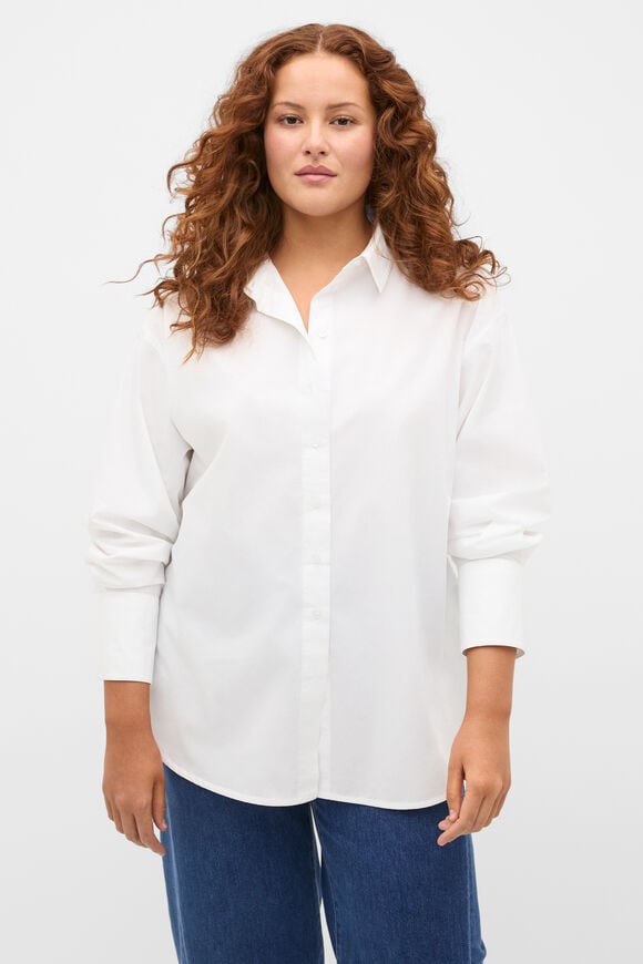 Poplin Classic Shirt  Whisper White  hi-res