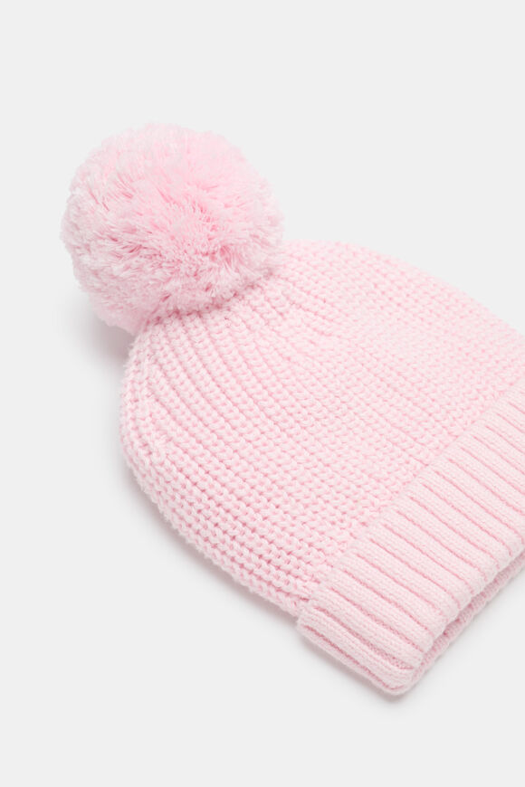 Knitted Pompom Beanie  Posie  hi-res