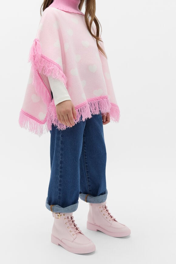 Lace Up Ankle Boot  Pink Lemonade  hi-res