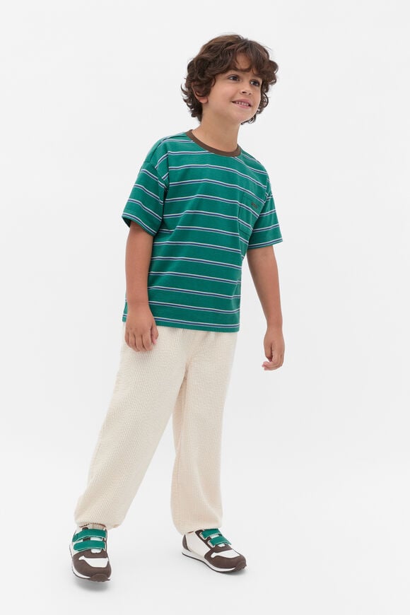 Stripe Pocket Tee  Jungle Green  hi-res