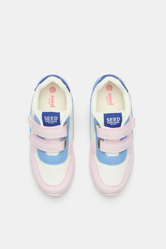 Retro Colourblock Jogger  Pink Lemonade Multi  hi-res
