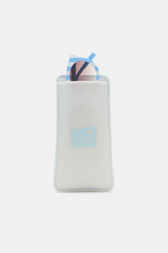 Child Stripe Sunglasses  Cloud Blue  hi-res