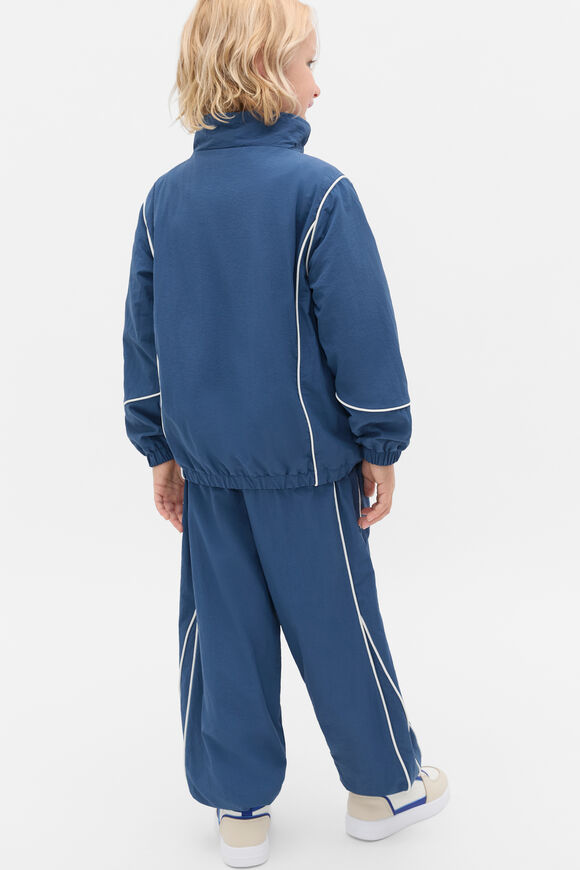 Piped Spray Jacket  Washed Navy  hi-res