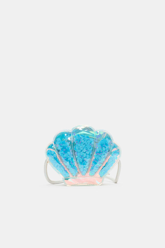 Mermaid Shell Bag  Ice Blue  hi-res