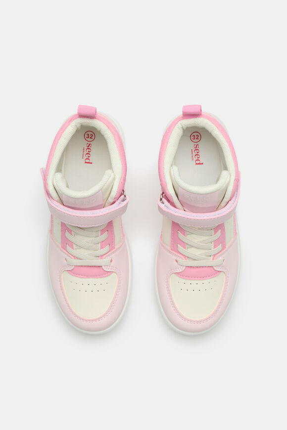 High Top Lifestyle Sneaker  Candy Pink Multi  hi-res
