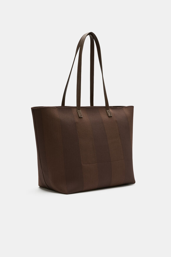 Knitted Carry All Tote  Chestnut  hi-res