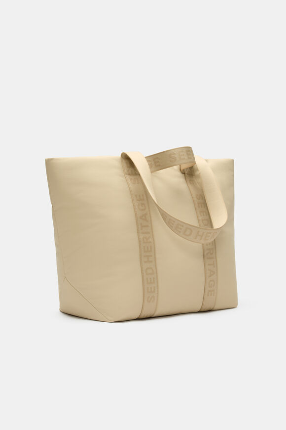 Seed Weekend Tote  Cashew Cream  hi-res