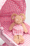 Gingham Doll Pram  Multi  hi-res