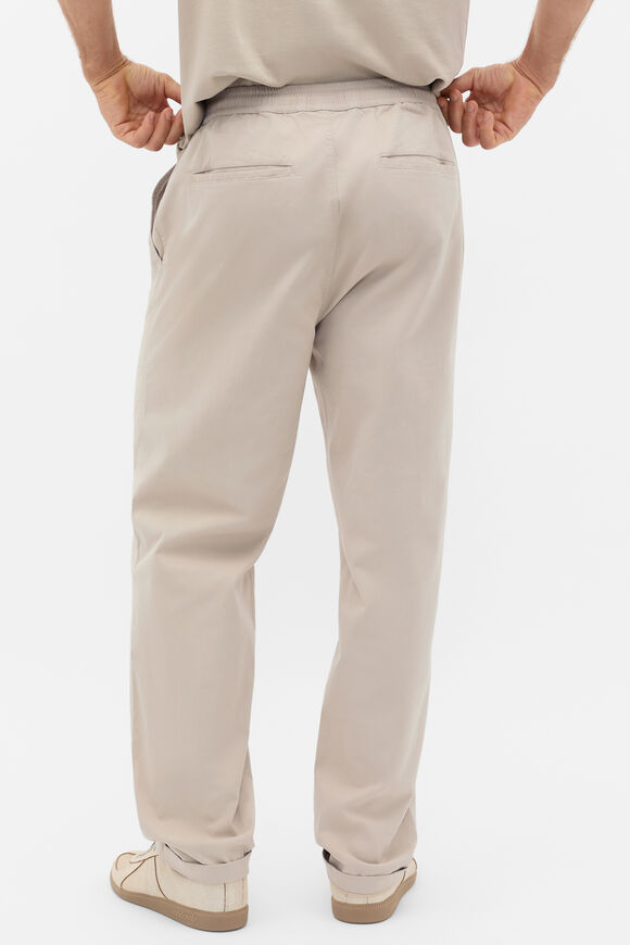 Drawstring Twill Pant  Clay  hi-res