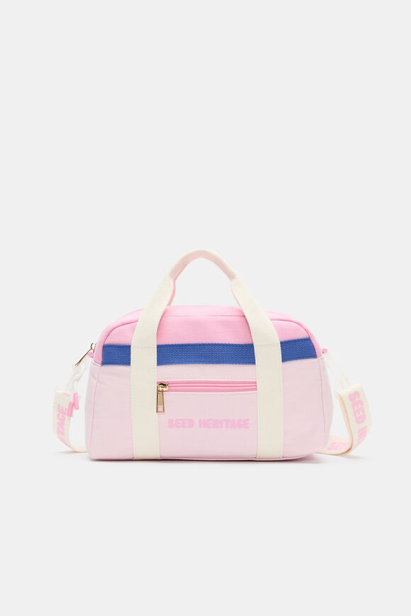 Retro Mini Duffle Bag  Pink Multi  hi-res