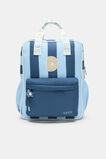 Blue Stripe Initial Backpack  D  hi-res