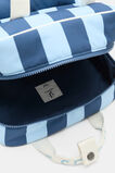 Blue Stripe Initial Backpack  D  hi-res