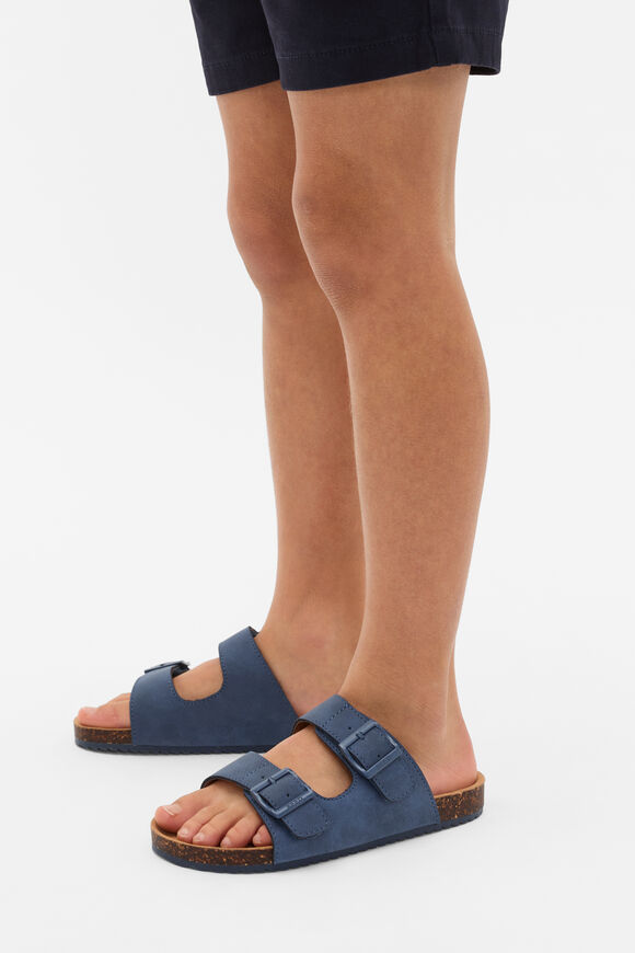 Classic Buckle Sandal  Washed Navy  hi-res
