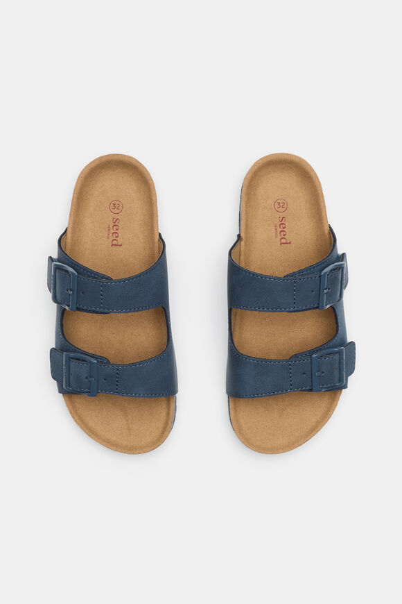 Classic Buckle Sandal  Washed Navy  hi-res