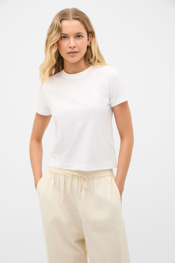 Cotton Baby Tee  Whisper White  hi-res